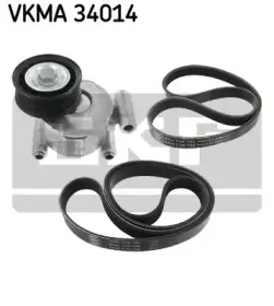 VKMA 34014 SKF Поликлиновой ременный комплект